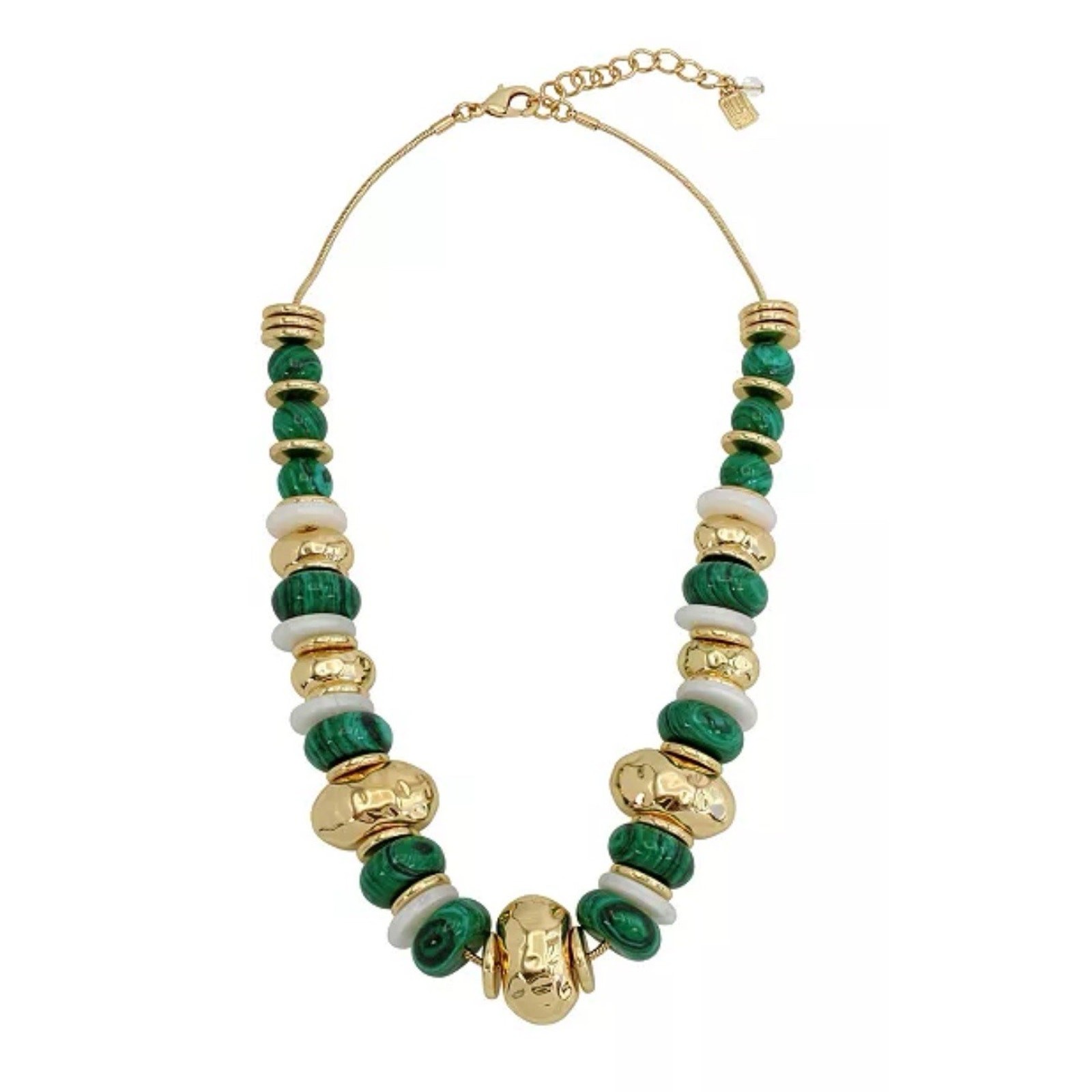 Robert Lee Morris Soho Mixed Beaded Statement Necklace Robert Lee Morris Soho Mixed Beaded Statement Necklace