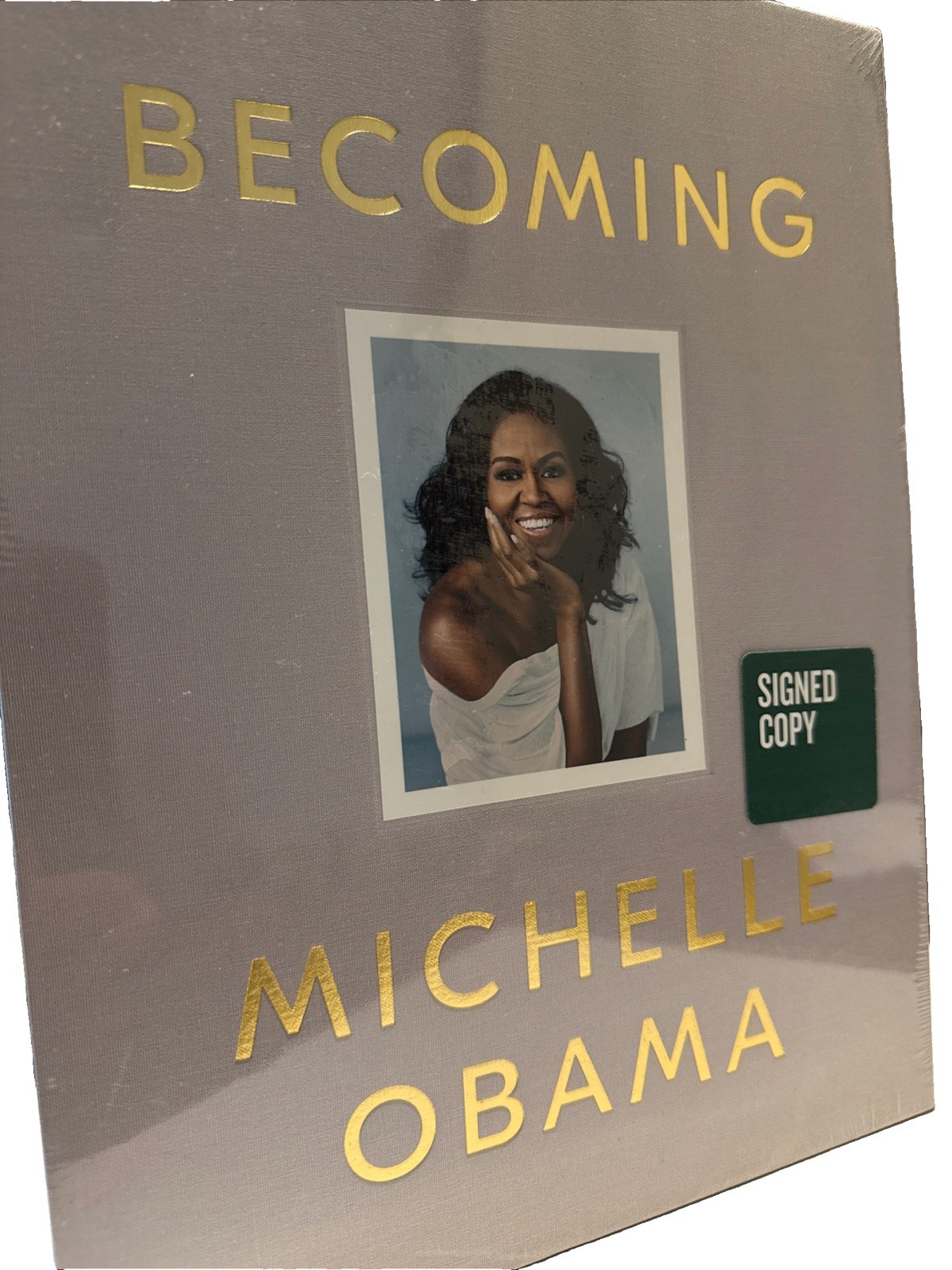 Michelle Obama Becoming Hardcover Deluxe Edition Signed by Michelle Obama Sealed Michelle Obama Becoming Hardcover Deluxe Edition Signed by Michelle Obama Sealed