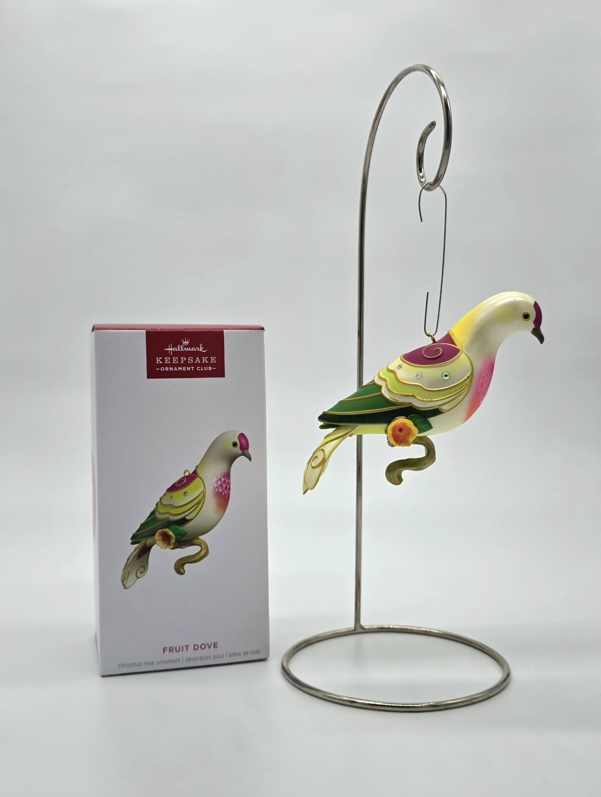 Hallmark KOC Keepsake Ornament Club Fruit Dove 2025 Ornament Hallmark KOC Keepsake Ornament Club Fruit Dove 2025 Ornament