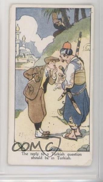 1932 Ardath Eastern Proverbs Tobacco The reply to a Turkish question… #18 0q5
