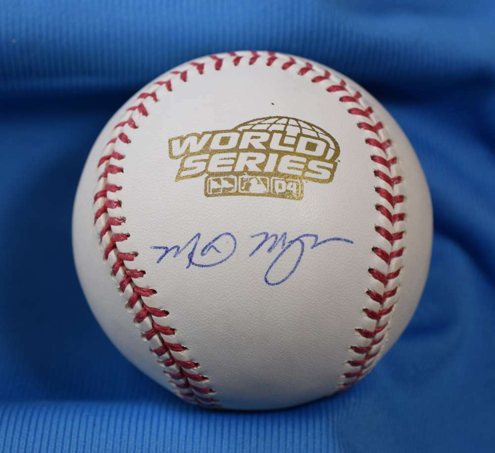 Mike Myers Tri Star MLB Cert Autograph 2004 World Series Signed Baseball