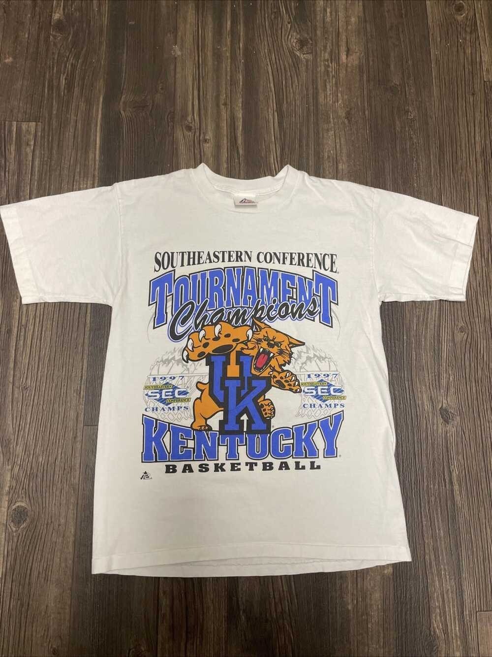 Vintage Vintage 1997 Shirt  Kentucky Wildcats Reprint  AN47072