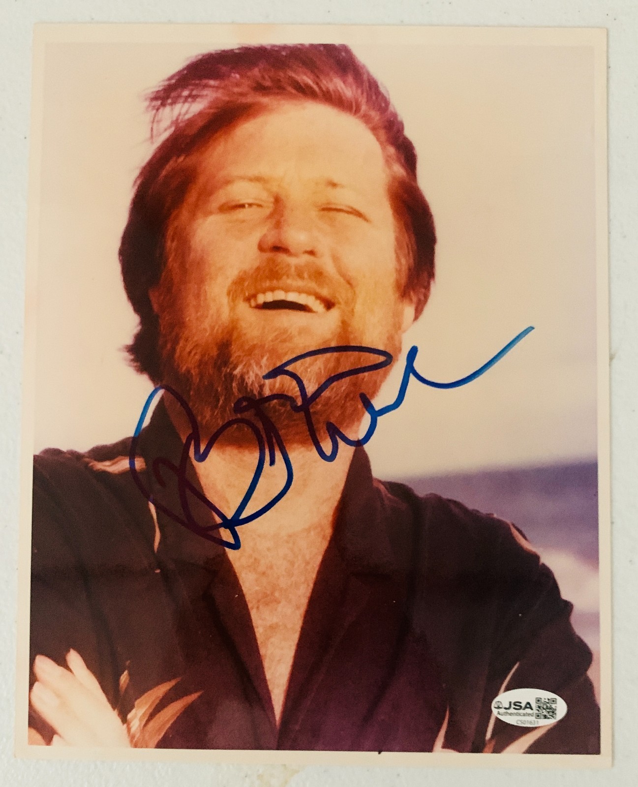 Beach Boys Brian Wilson Vintage Signed Photo 8x10 JSA