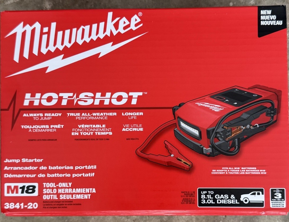 Milwaukee M18 Hotshot Jump Starter 3841-20