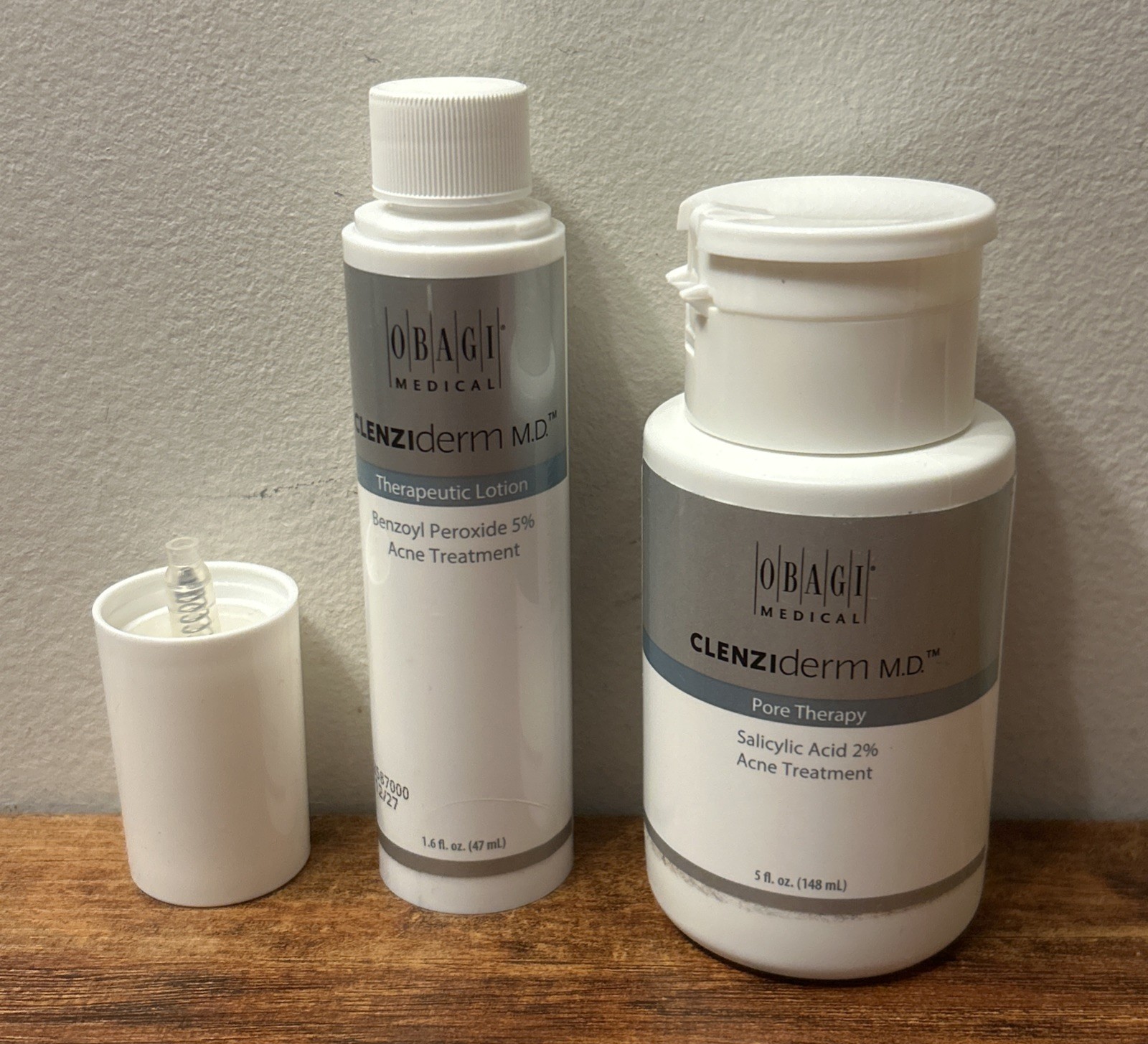 Obagi CLENZIderm M.D. Acne Treatment Set - Pore Therapy & Therapeutic Lotion