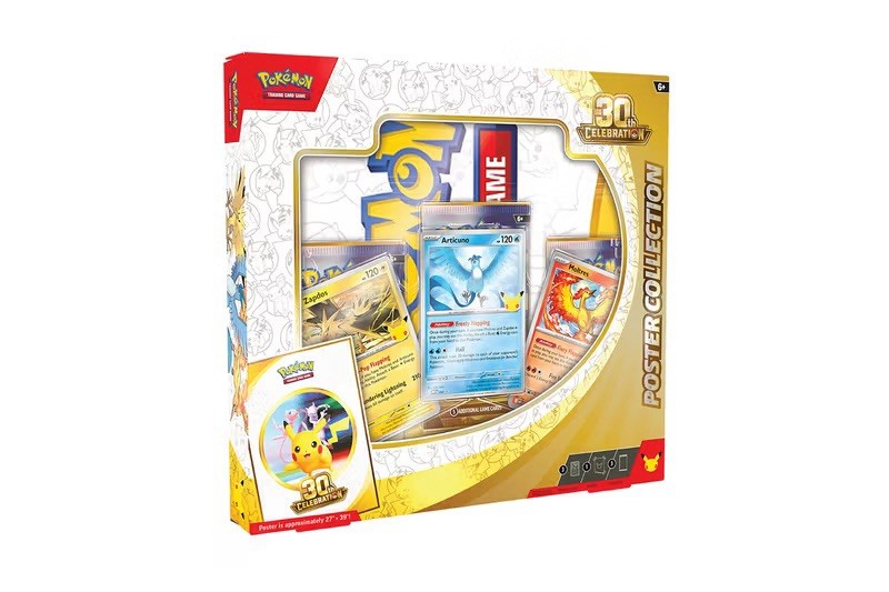 4x 30 Anniversary Pokemon Poster Collection | 4x 30 Anniversary Pokemon Poster Collection |