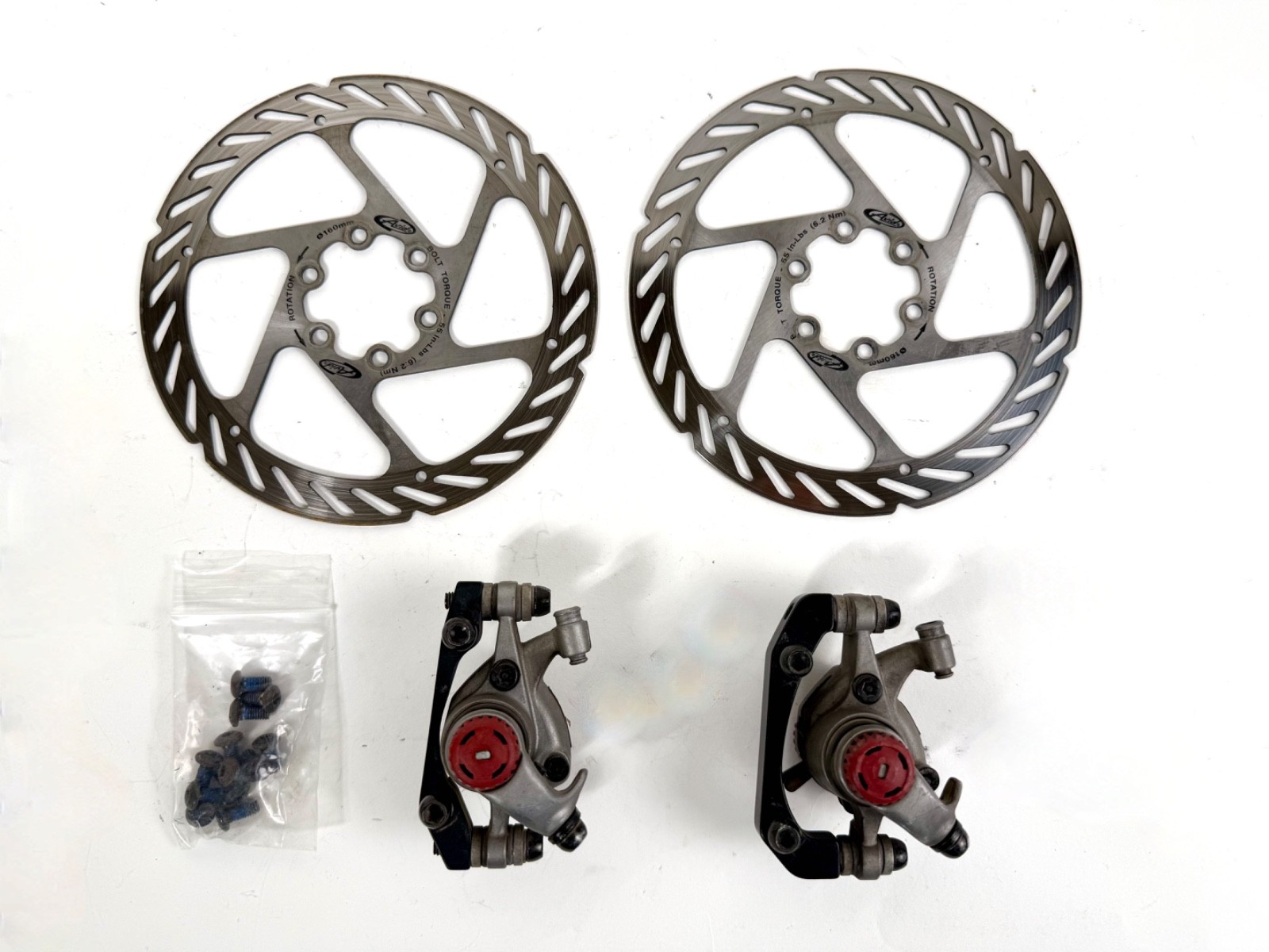 Avid BBDB Post Mount Disc Brake Calipers Mountain Bike Tour BB7 XC Vintage Retro