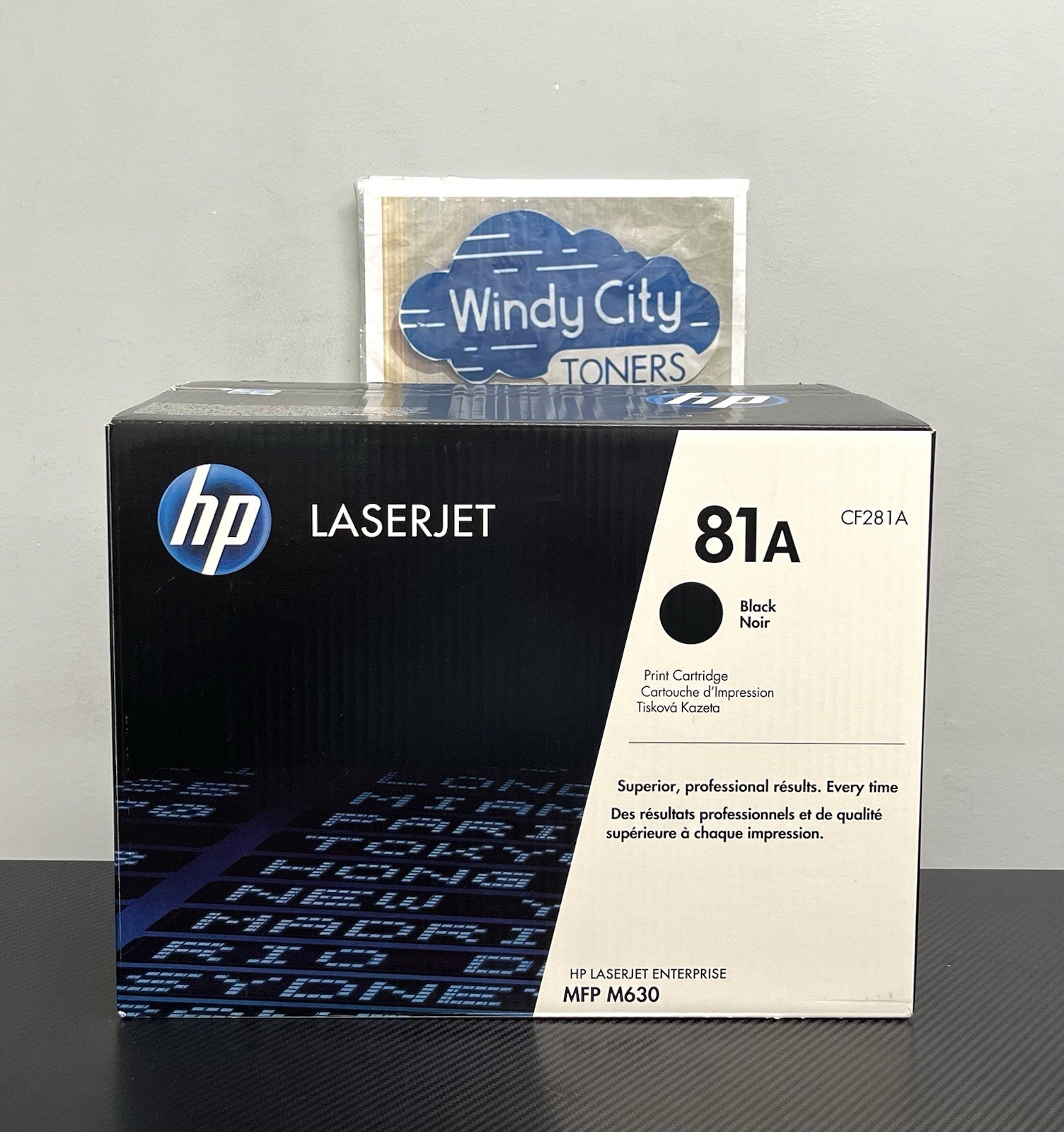 HP 81A Black Toner Cartridge CF281A LaserJet Enterprise M604dn, MFP M630 OEM New HP 81A Black Toner Cartridge CF281A LaserJet Enterprise M604dn, MFP M630 OEM New