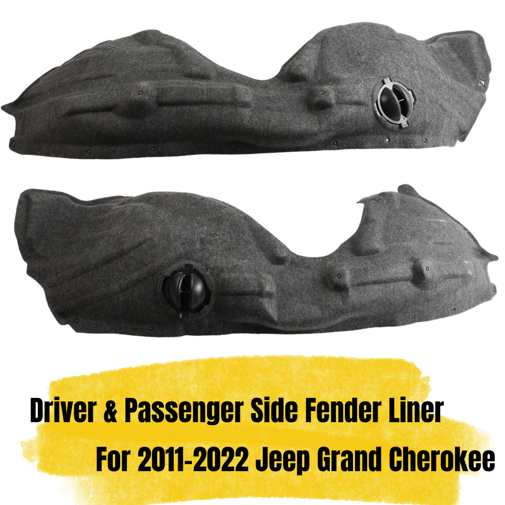 For 2011-2022 Jeep Grand Cherokee Inner Fender Liner Set