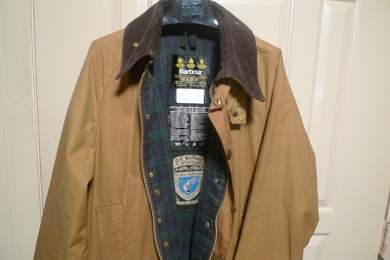 BARBOUR - A1600 BEAUFORT DUCKS UNLIMITED - 46 - SLEEVES SHORTENED 2\