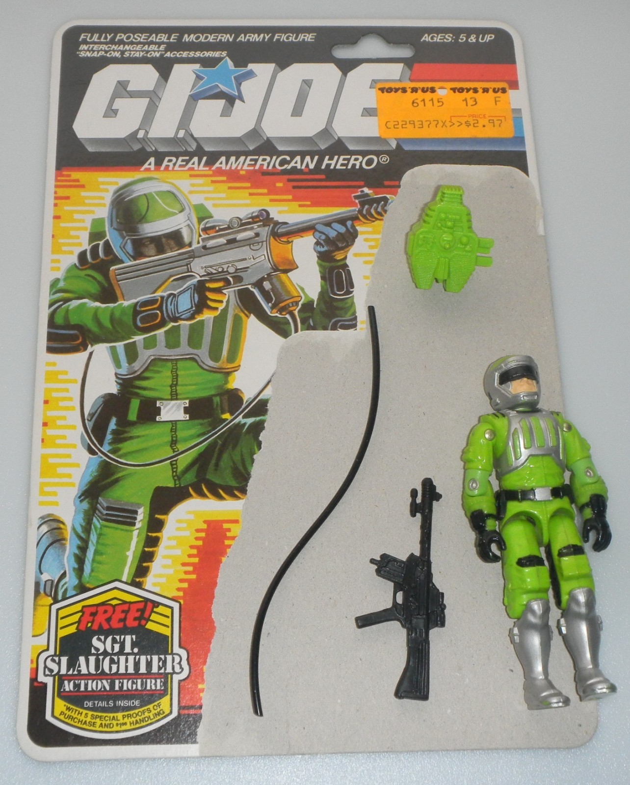 Vintage 1986 Sci Fi File Card G.I. GI Joe 100% Complete v1 Figure 3.75 ARAH Lot