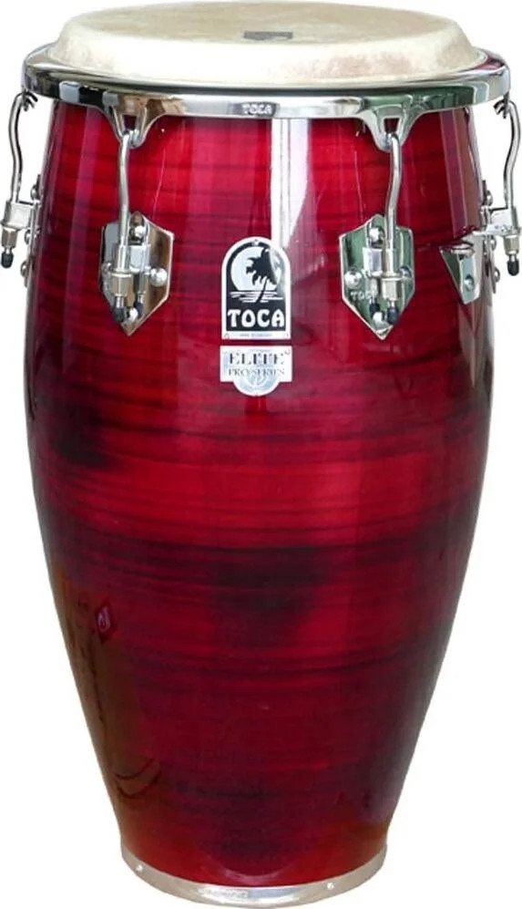 Toca Percussion 3112-1/2CF Elite Pro Wood 12 1/2 Tumba Crimson Fade Toca Percussion 3112-1/2CF Elite Pro Wood 12 1/2 Tumba Crimson Fade