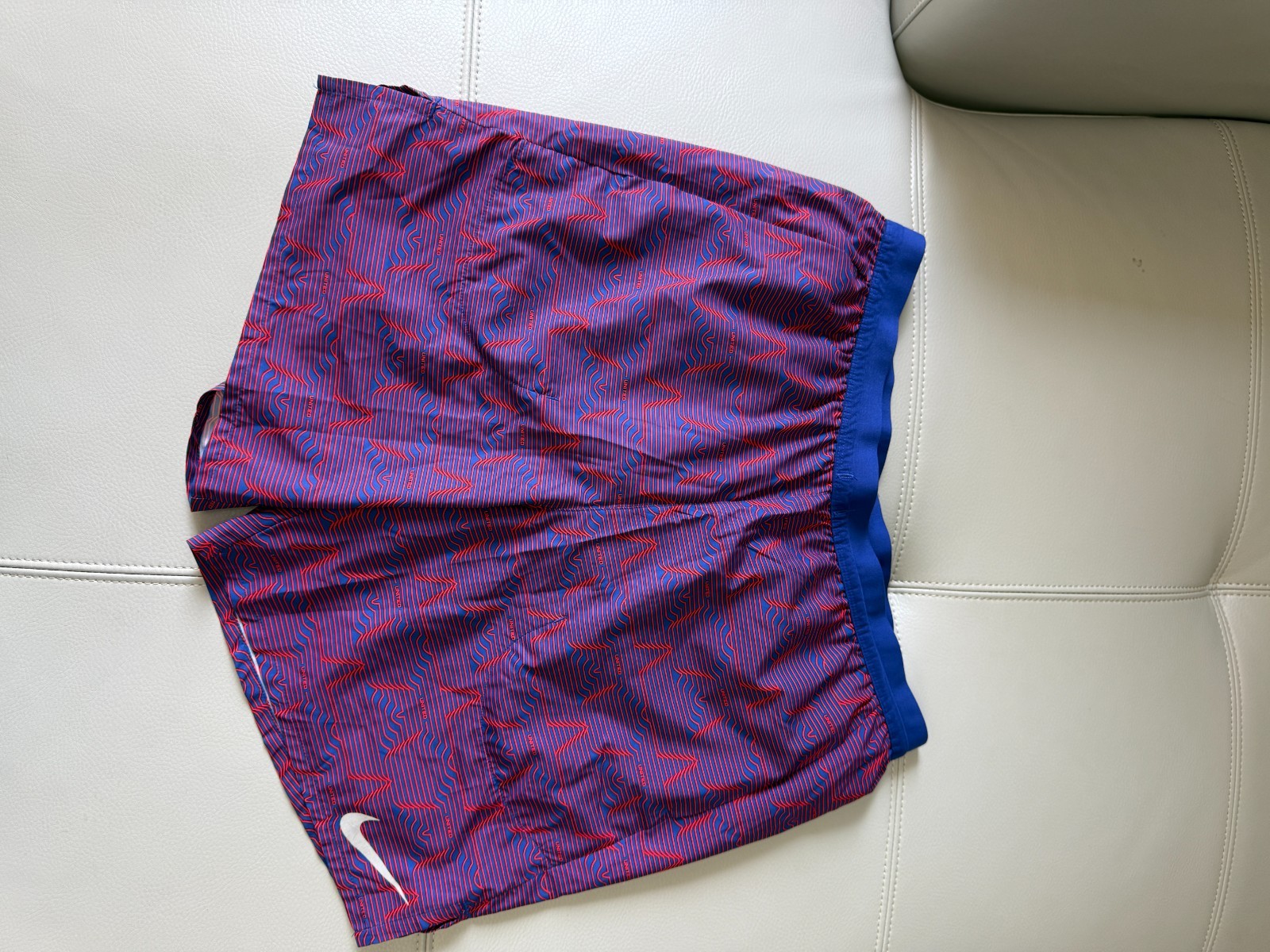 2020 Tokyo Olympics Athletic Running Shorts Team USA Blue Red with netting
