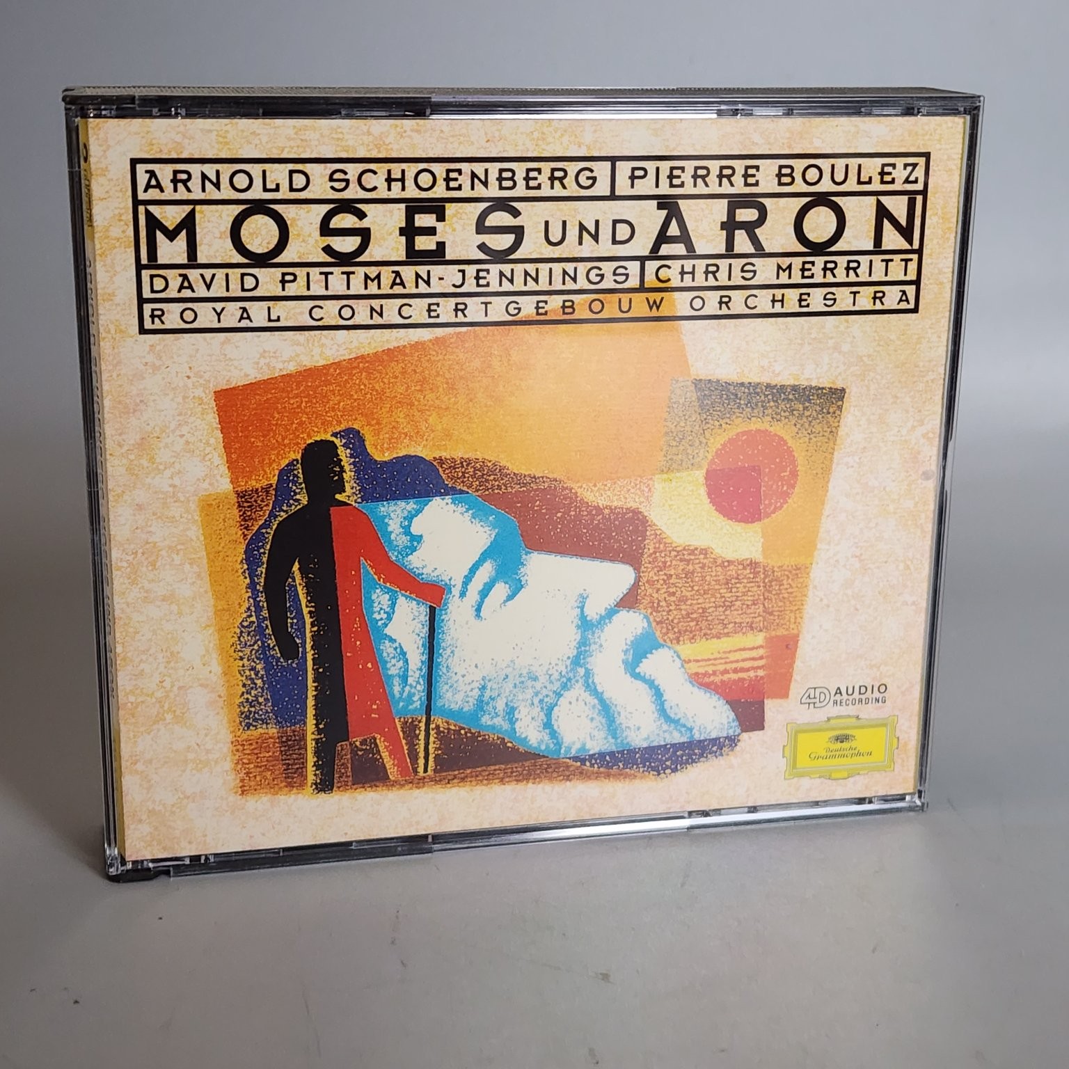 Arnold Schoenberg, Pierre Boulez - Moses und Aron 2 CD Set 4D Audio Recording Arnold Schoenberg, Pierre Boulez - Moses und Aron 2 CD Set 4D Audio Recording