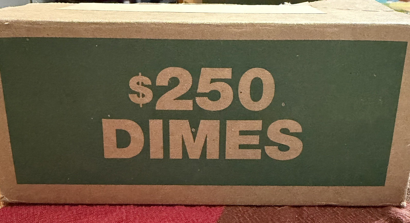 2026 D Emerging Liberty SEMIQUINCENTENNIAL $250 Dime Box (50 Rolls) Bank Box 2026 D Emerging Liberty SEMIQUINCENTENNIAL $250 Dime Box (50 Rolls) Bank Box