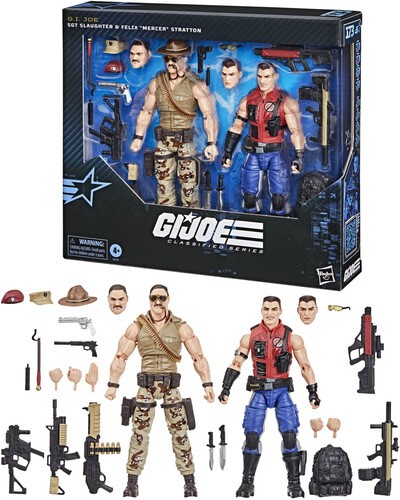 Hasbro Collectibles - G.I. Joe - Classified Series - #173, Sgt Slaughter & Felix