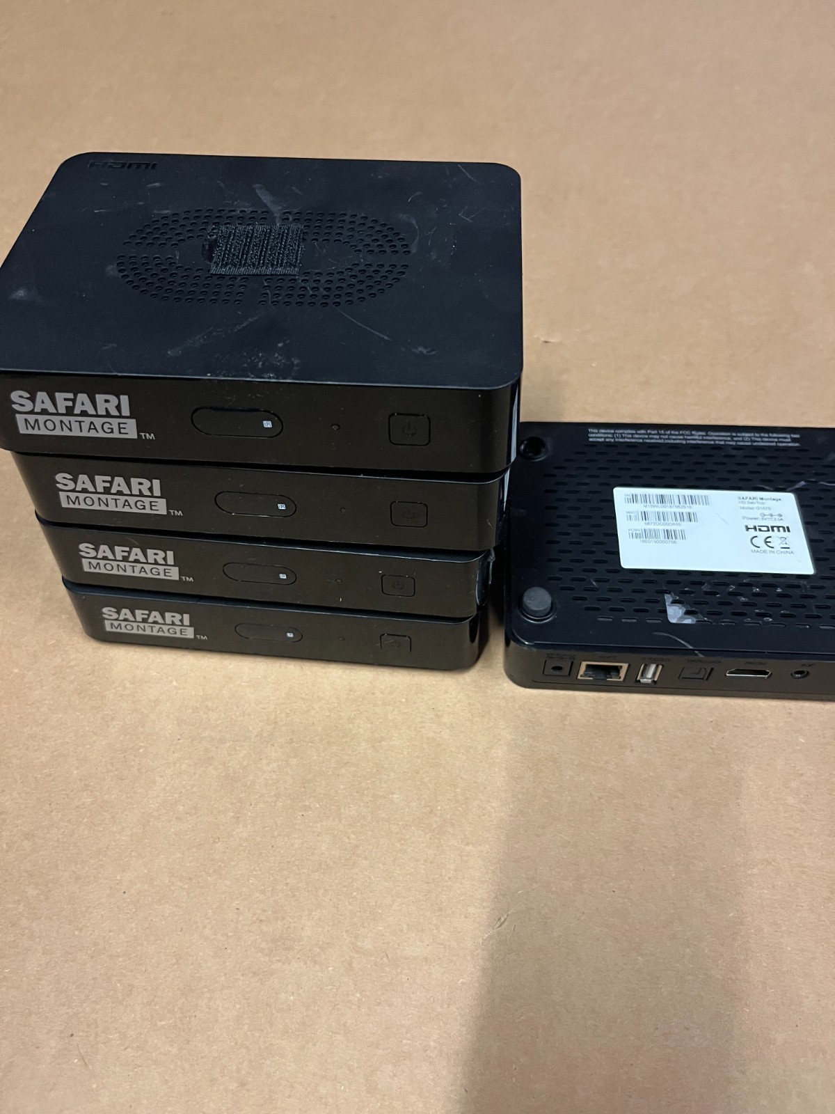 Lot of 5 Safari Montage Endpoint G1575  HD Set-Top Pathways SM Digital Signage