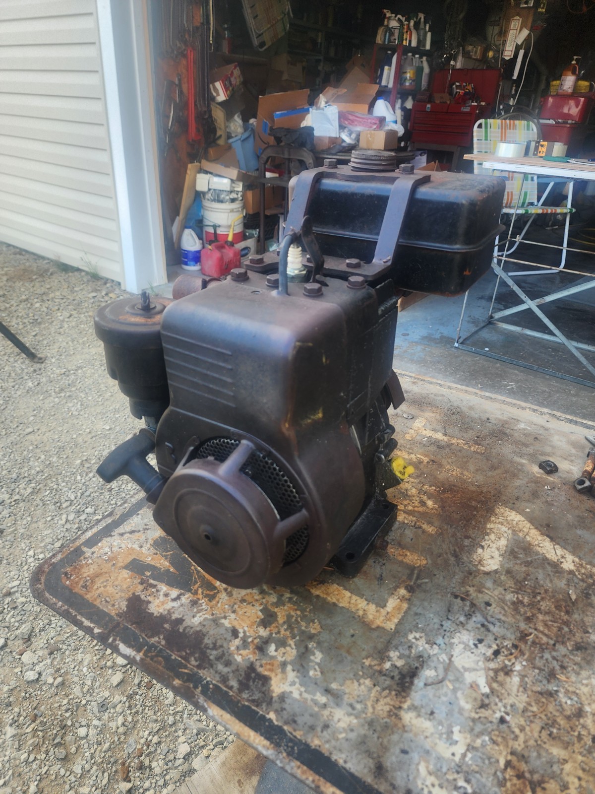Vintage Rare Briggs And Stratton Model 8B Go KART MINIBIKE Engine Motor Parts