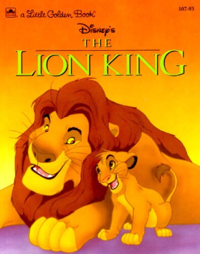 Disney's The Lion King (Little Golden Book) - Hardcover - VERY GOOD