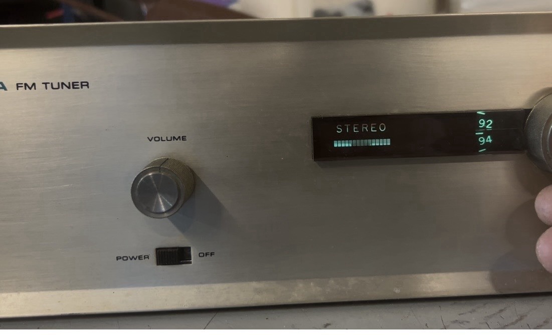 Vintage Dyna FM Tuner Model FM-3 Receiver - Working