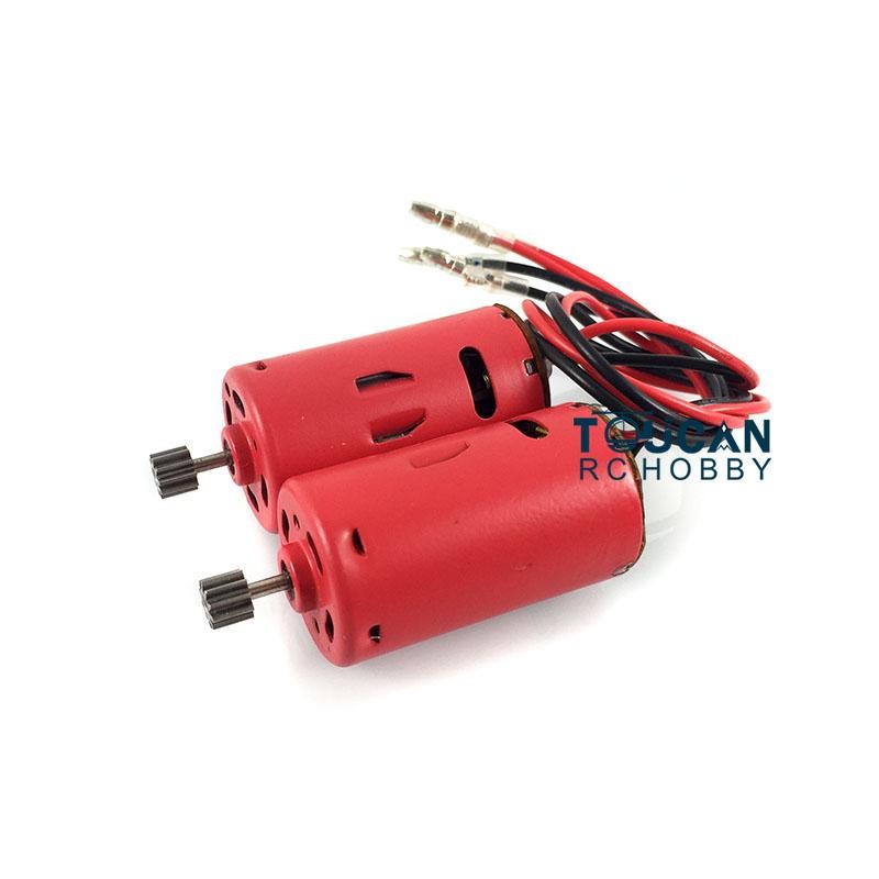 Heng Long 1/16 Tank Red Motor for Metal Driving Gearbox Spare Part W/ 6.0 Plug