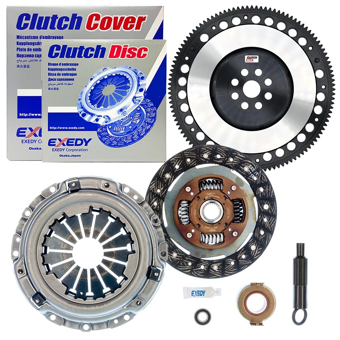 EXEDY OEM CLUTCH KIT & RACING FLYWHEEL fits 1994-2001 ACURA INTEGRA B18 TYPE-R EXEDY OEM CLUTCH KIT & RACING FLYWHEEL fits 1994-2001 ACURA INTEGRA B18 TYPE-R