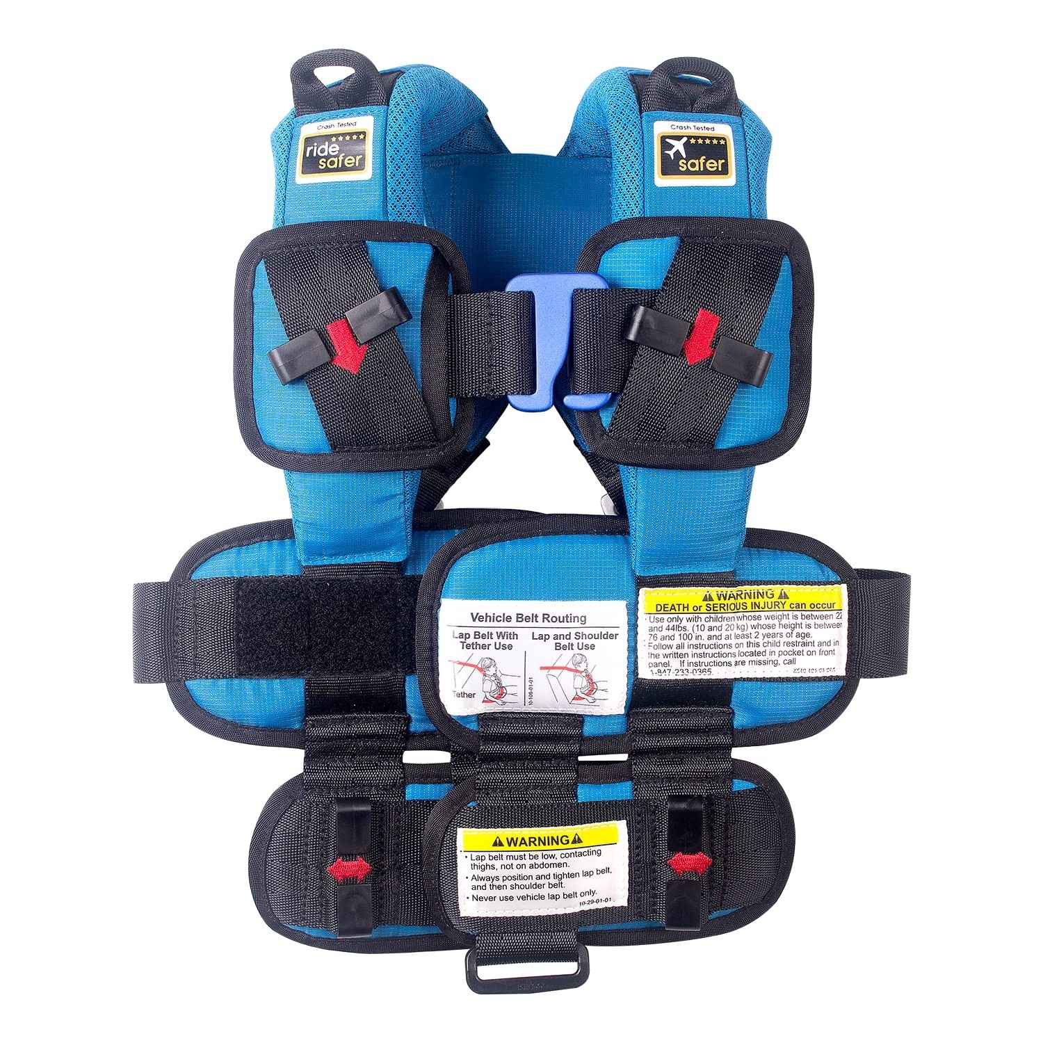 RideSafer Child Safety Car Seat Extra Small (XS) Blue Lightweight 26.5-40 lb RideSafer Child Safety Car Seat Extra Small (XS) Blue Lightweight 26.5-40 lb