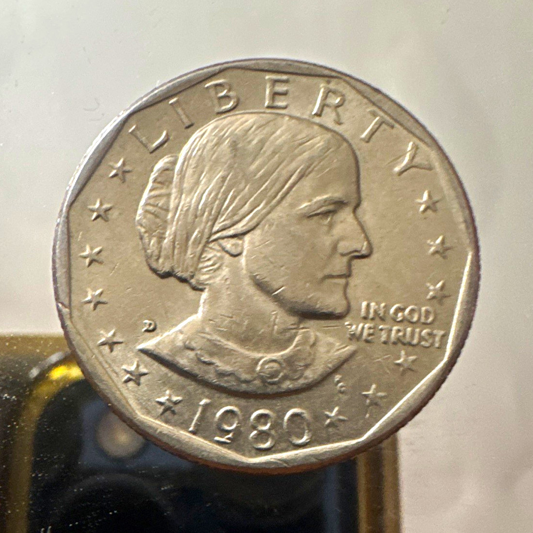 Susan B. Anthony $1 Coin 1980-P Philadelphia Business Strike KM#207