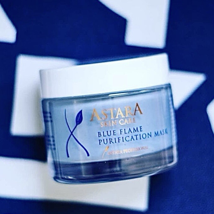 Astara Blue Flame Purification Mask, Organic, Wrinkle & Acne Treatment Astara Blue Flame Purification Mask, Organic, Wrinkle & Acne Treatment