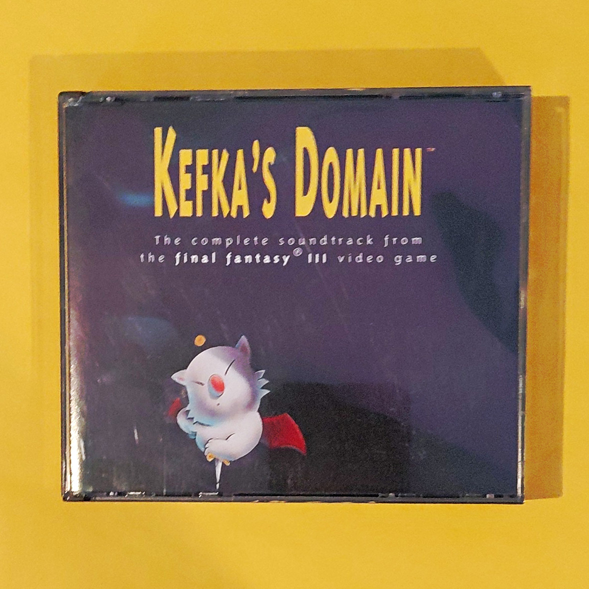 Squaresoft Kefka\'s Domain Final Fantasy III 3-CD Soundtrack Nobuo Uematsu 1994
