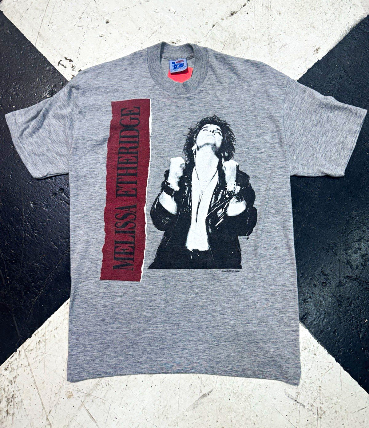 Melissa Etheridge Vintage 1988 Graphic Tee Autographed