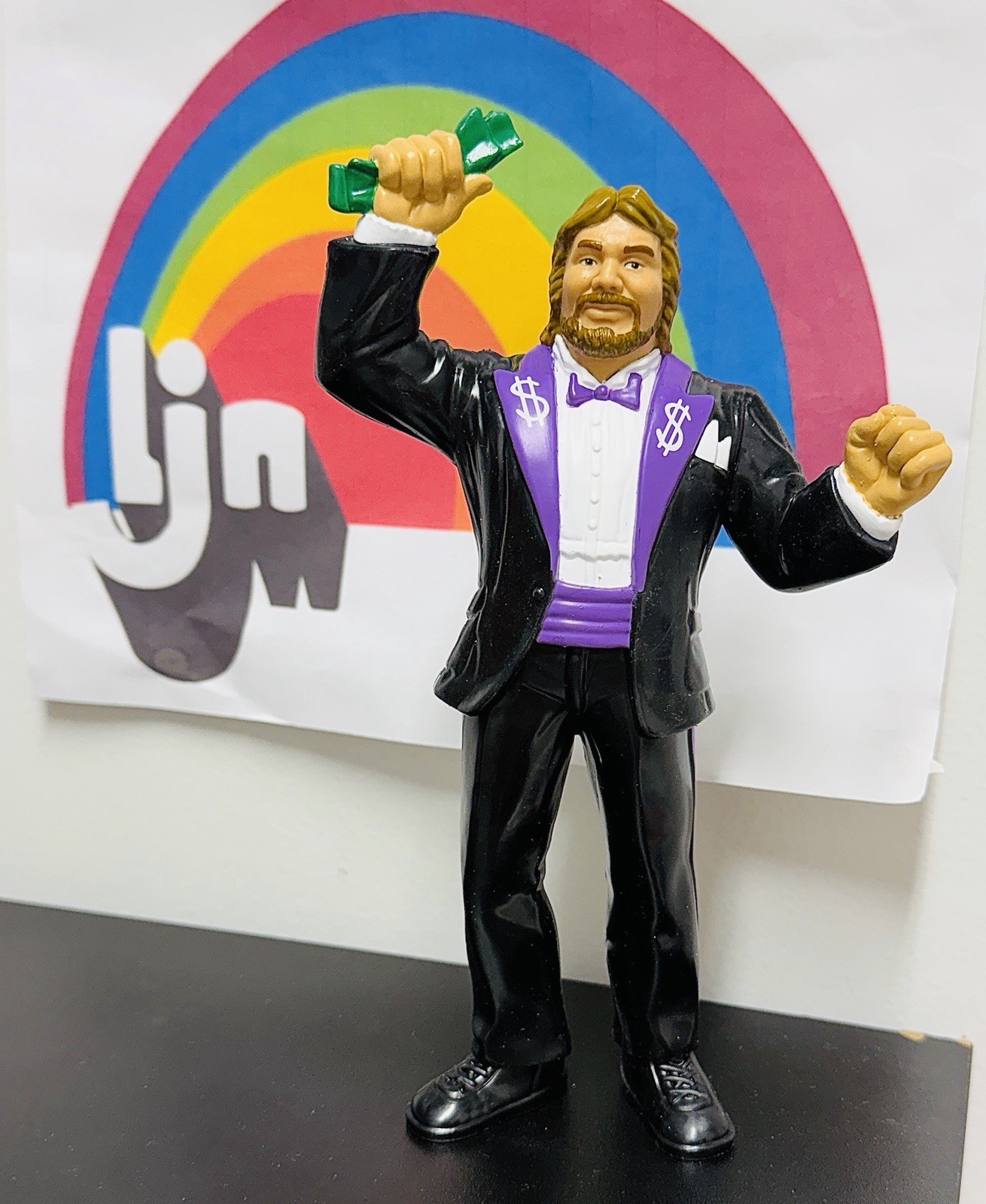🔥 LJN MILLION DOLLAR MAN TED WWE MATTEL 2026 Wrestling Superstars Figure Loose