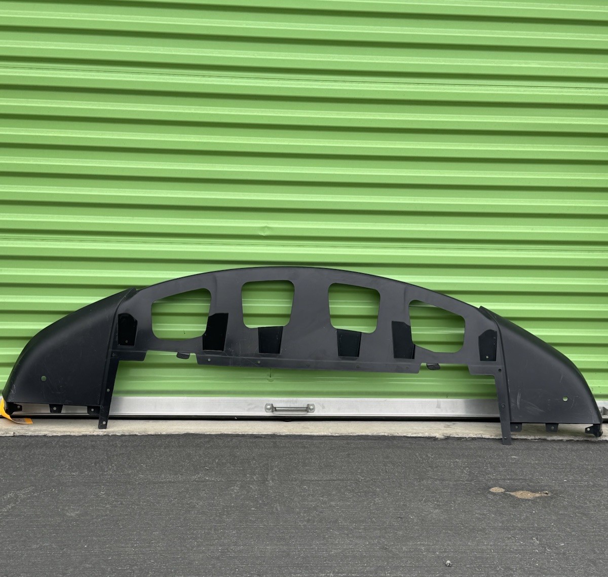 OEM 2015-2021 TESLA MODEL X FRONT LOWER BUMPER VALANCE DIFFUSER 1034833-00-E