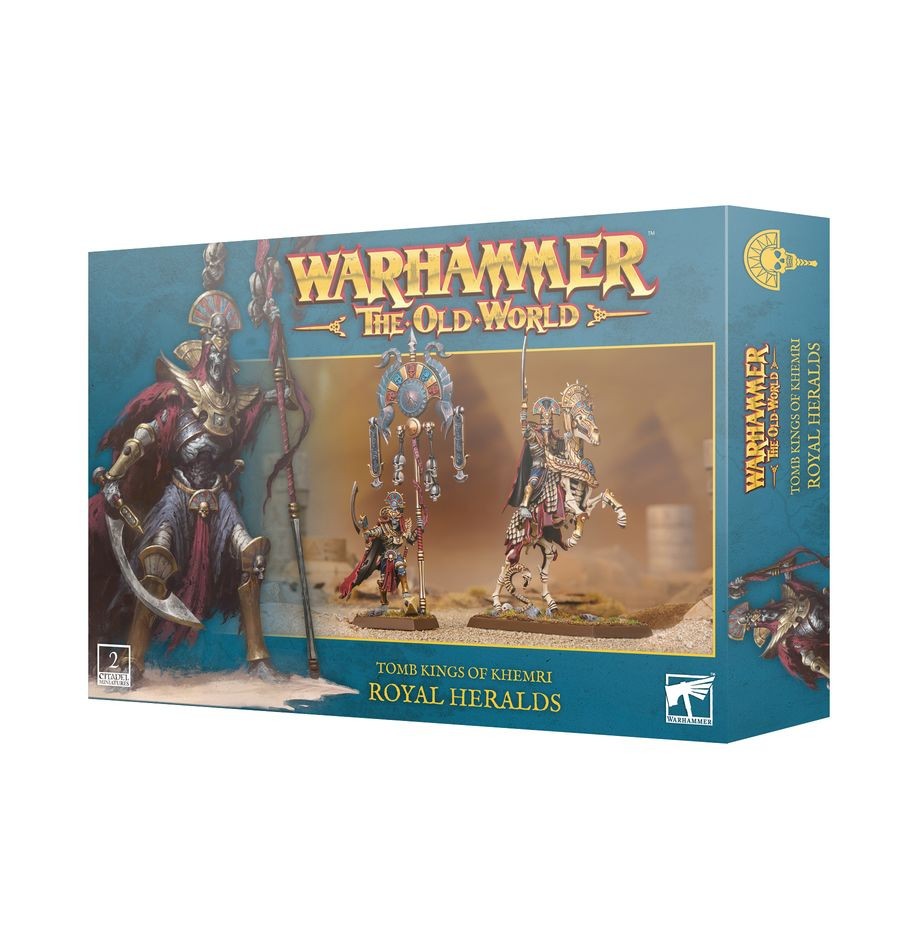 Tomb Kings of Khemri: Royal Heralds - Warhammer The Old World - New 07-13