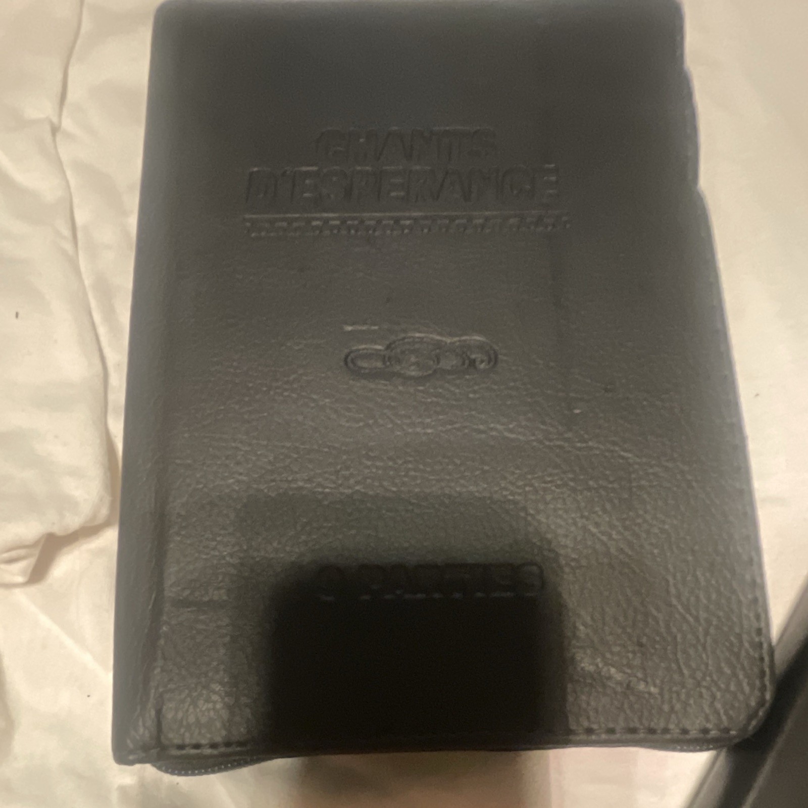 La Presse Evangélique Chants d\'Espérance Leather Bound French Hymnal 41st 1995 La Presse Evangélique Chants d\'Espérance Leather Bound French Hymnal 41st 1995