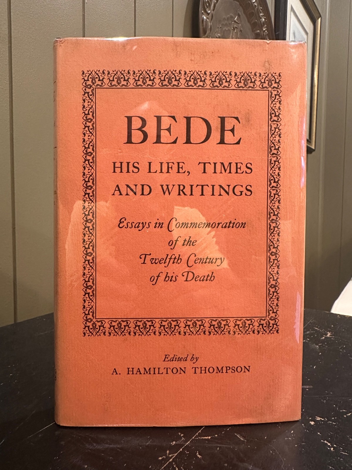 Bede: His Life, Times and Writings - Hamilton Thompson - Oxford 1969 HC DJ