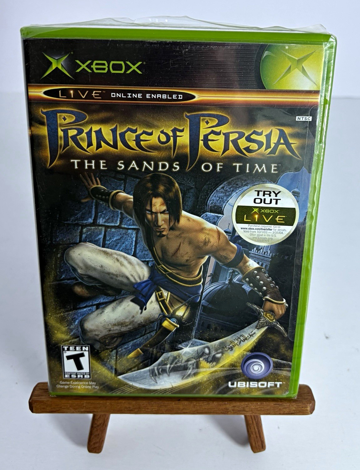 Prince of Persia The Sands of Time Xbox Open Box Unplayed