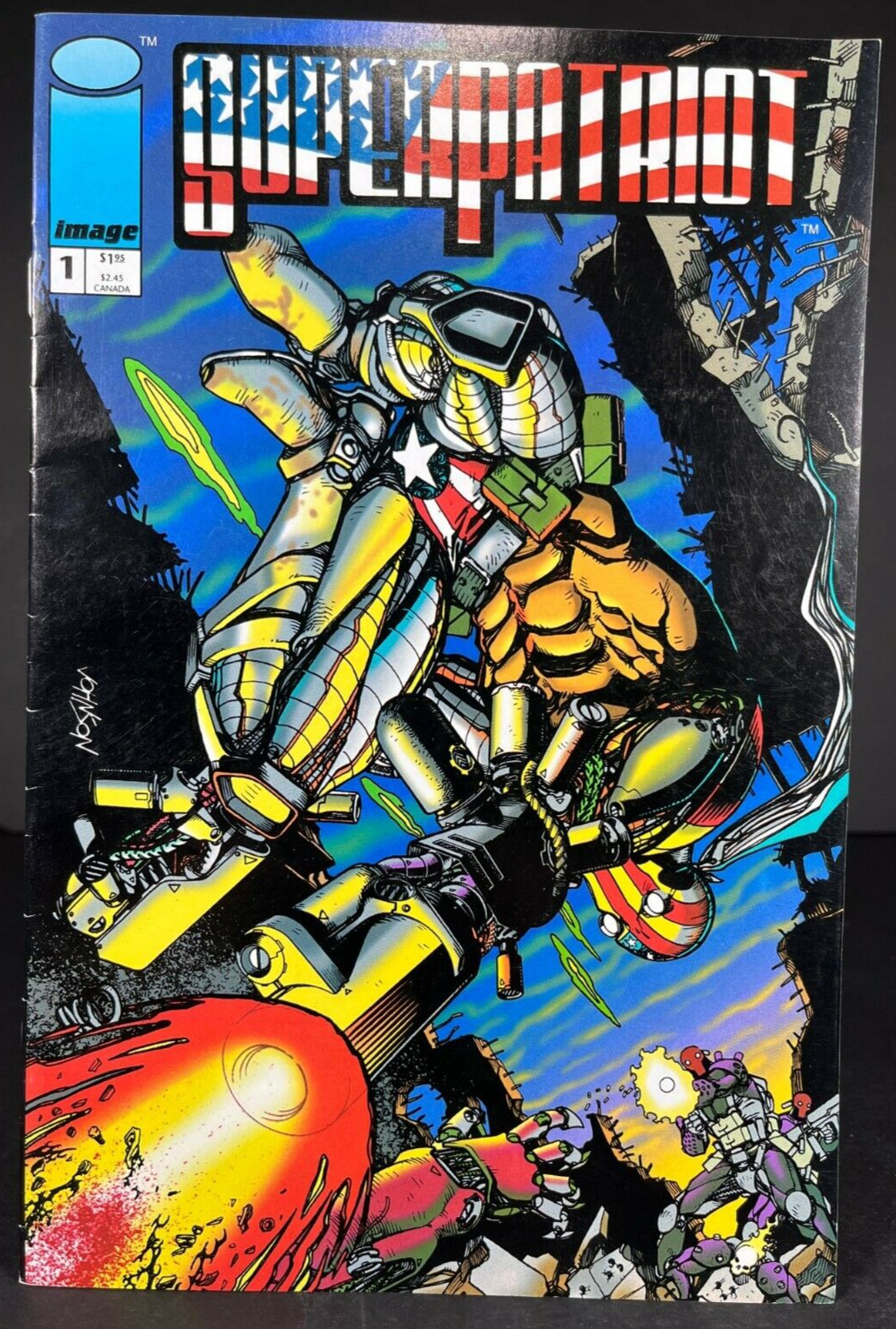 SUPERPATRIOT No. 1,  July 1993  Image Comics