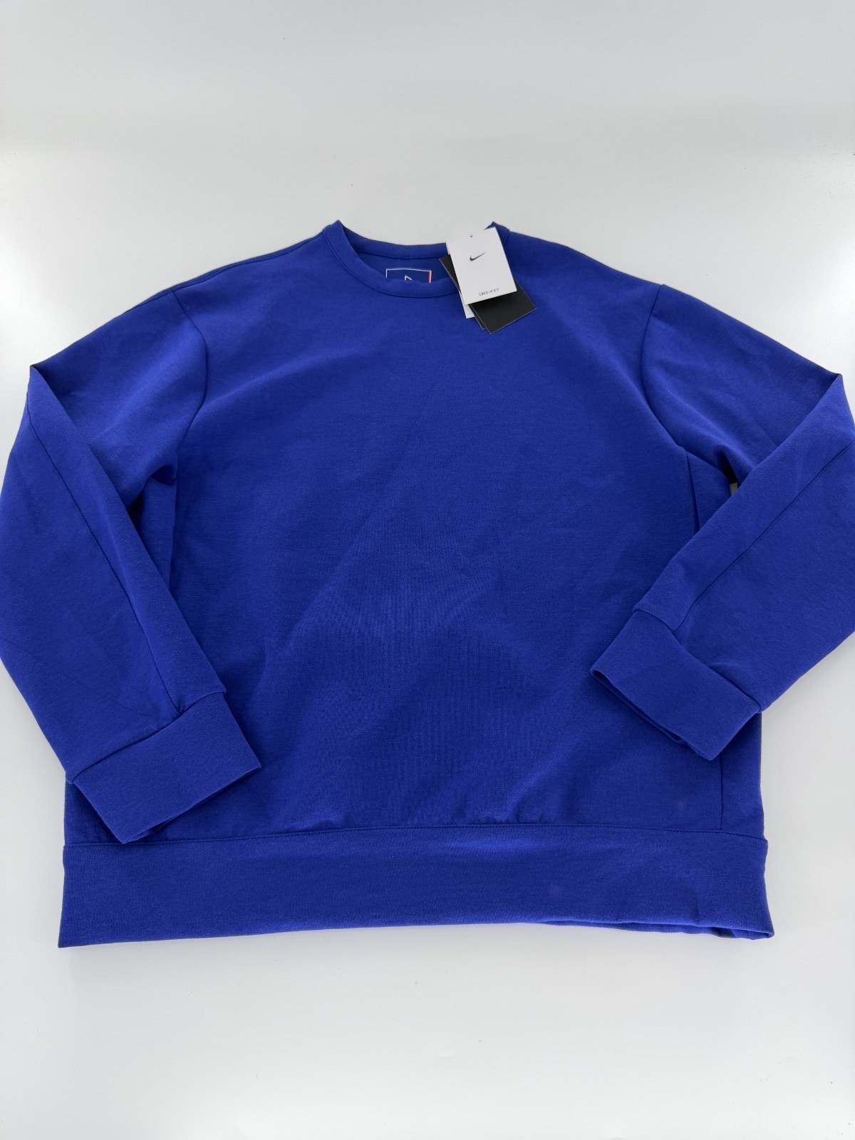 NWT Nike 24.7 Impossibly Soft Crewneck Sweatshirt Blue HQ6964-455 Men’s 2XL XXL NWT Nike 24.7 Impossibly Soft Crewneck Sweatshirt Blue HQ6964-455 Men’s 2XL XXL