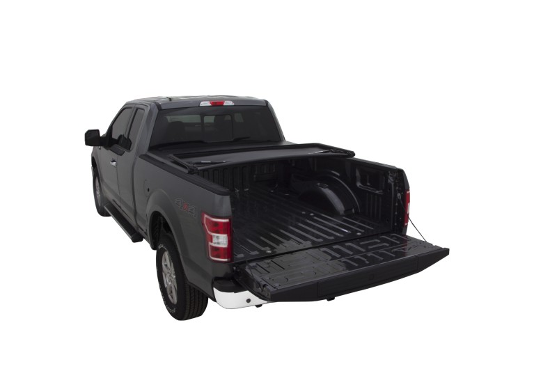 LUND Fits 15-18 Ford F-150 (5.5ft. Bed) Genesis Tri-Fold Tonneau Cover - Black