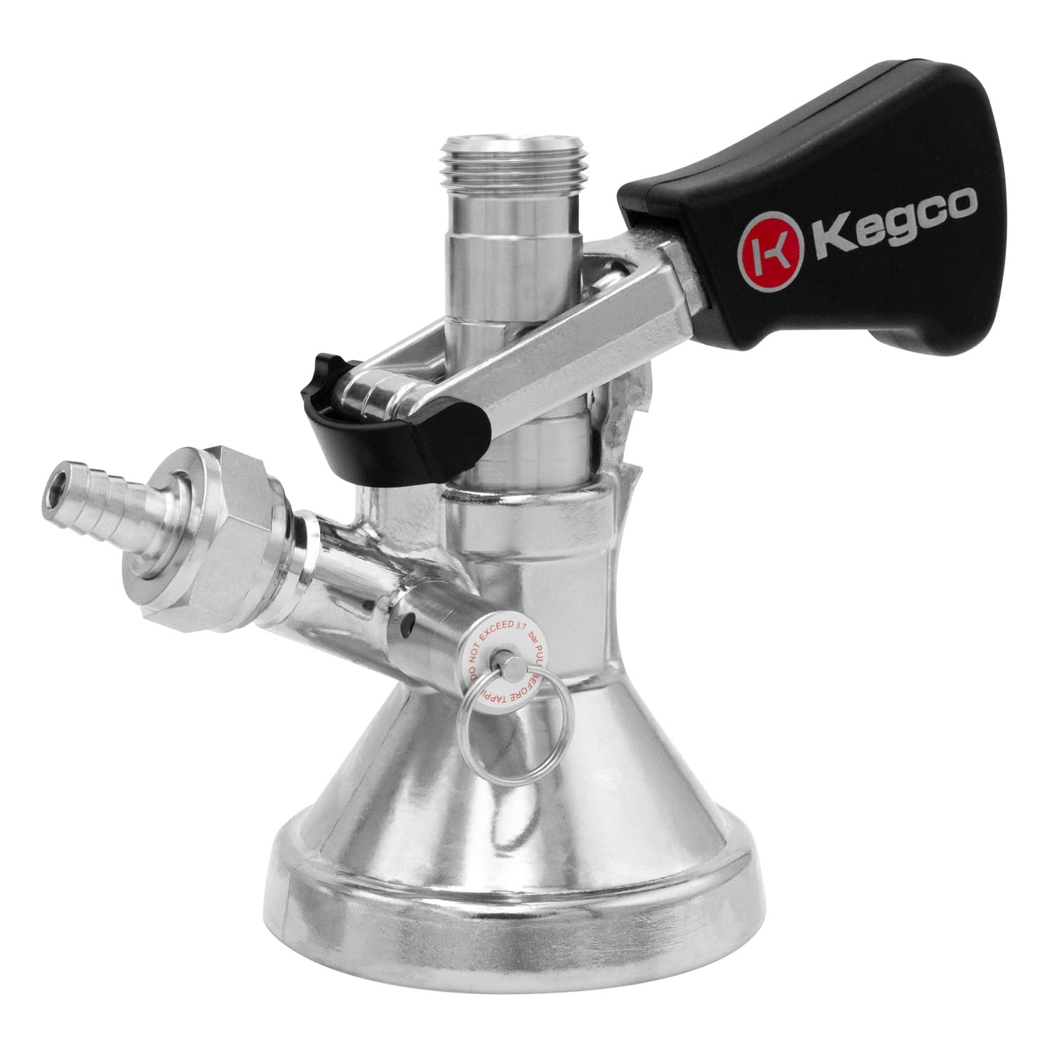 Kegco Kc Kt3102W-G Keg Taps Coupler G System Ergonomic Lever Handle Stainless Kegco Kc Kt3102W-G Keg Taps Coupler G System Ergonomic Lever Handle Stainless