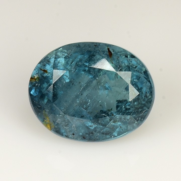 1.52Cts NATURAL BLUE GREEN TOURMALINE OVAL CUT LOOSE GEMSTONES M501