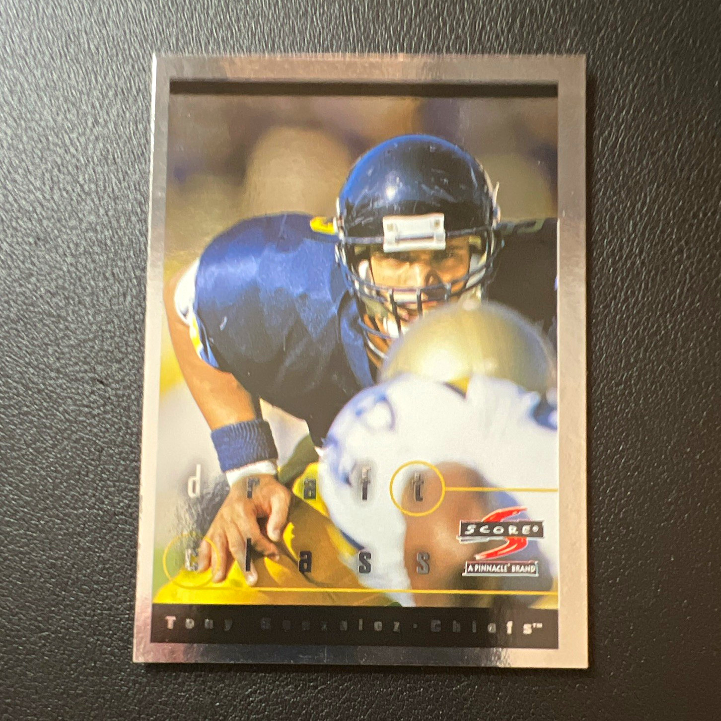1997 Score Showcase Series Insert Football Tony Gonzalez Kansas City Chiefs #289