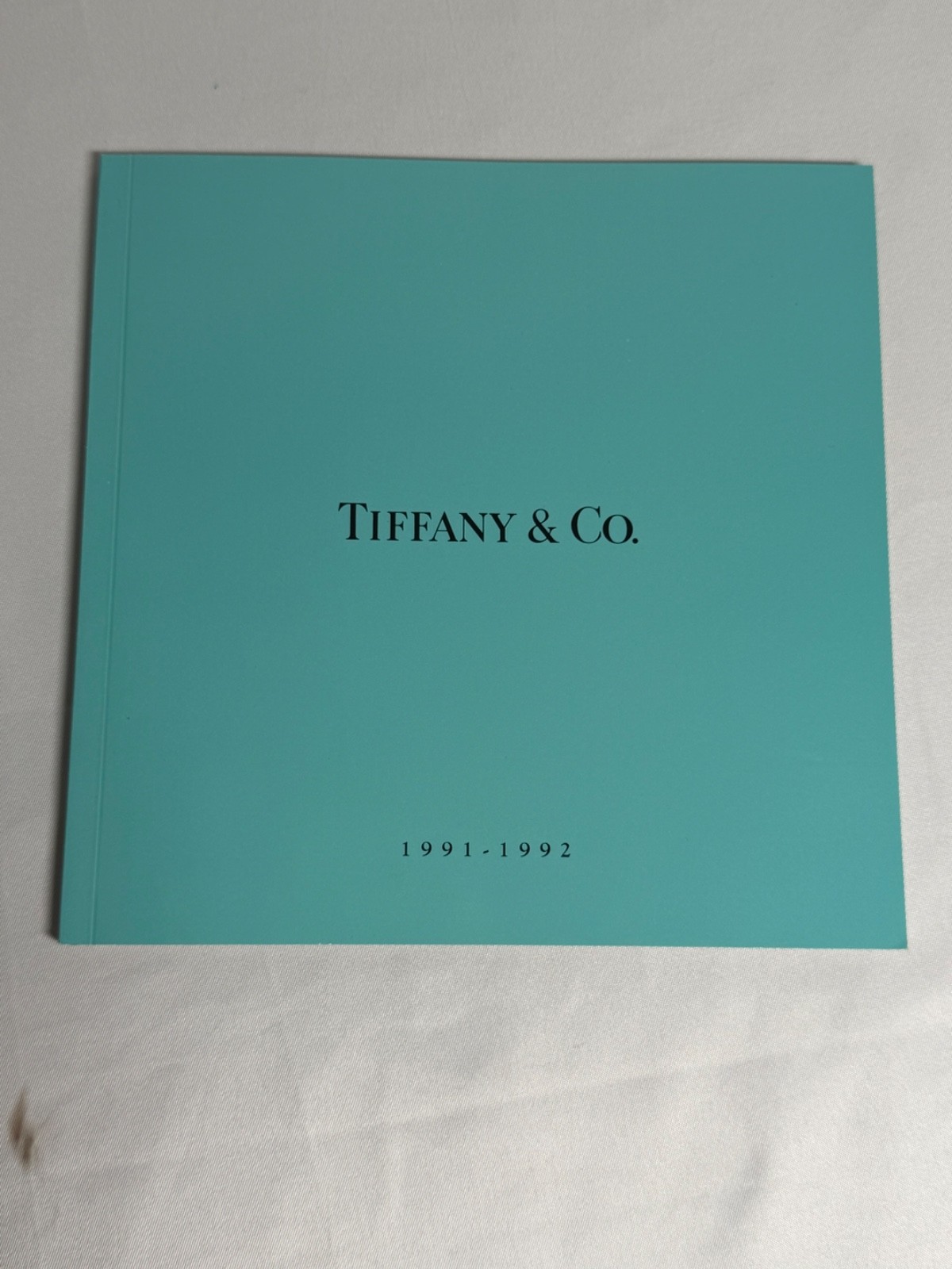 RARE Vintage Tiffany & Co. Catalog Blue Book 1991-1992