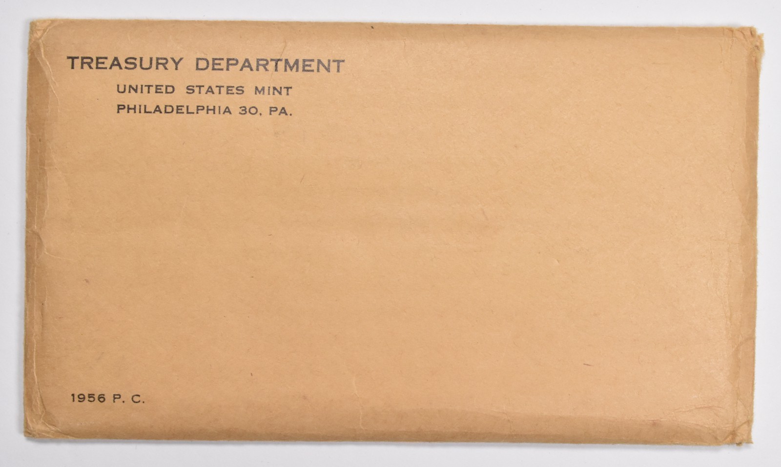 OGP 1956 US Mint Proof Set Envelope - Empty - NO COINS OGP 1956 US Mint Proof Set Envelope - Empty - NO COINS