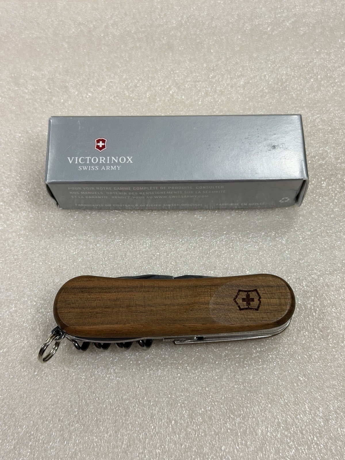 Victorinox Evolution Wood 14 Swiss Army Knife 85mm Walnut Multi-Tool 2.3901.63