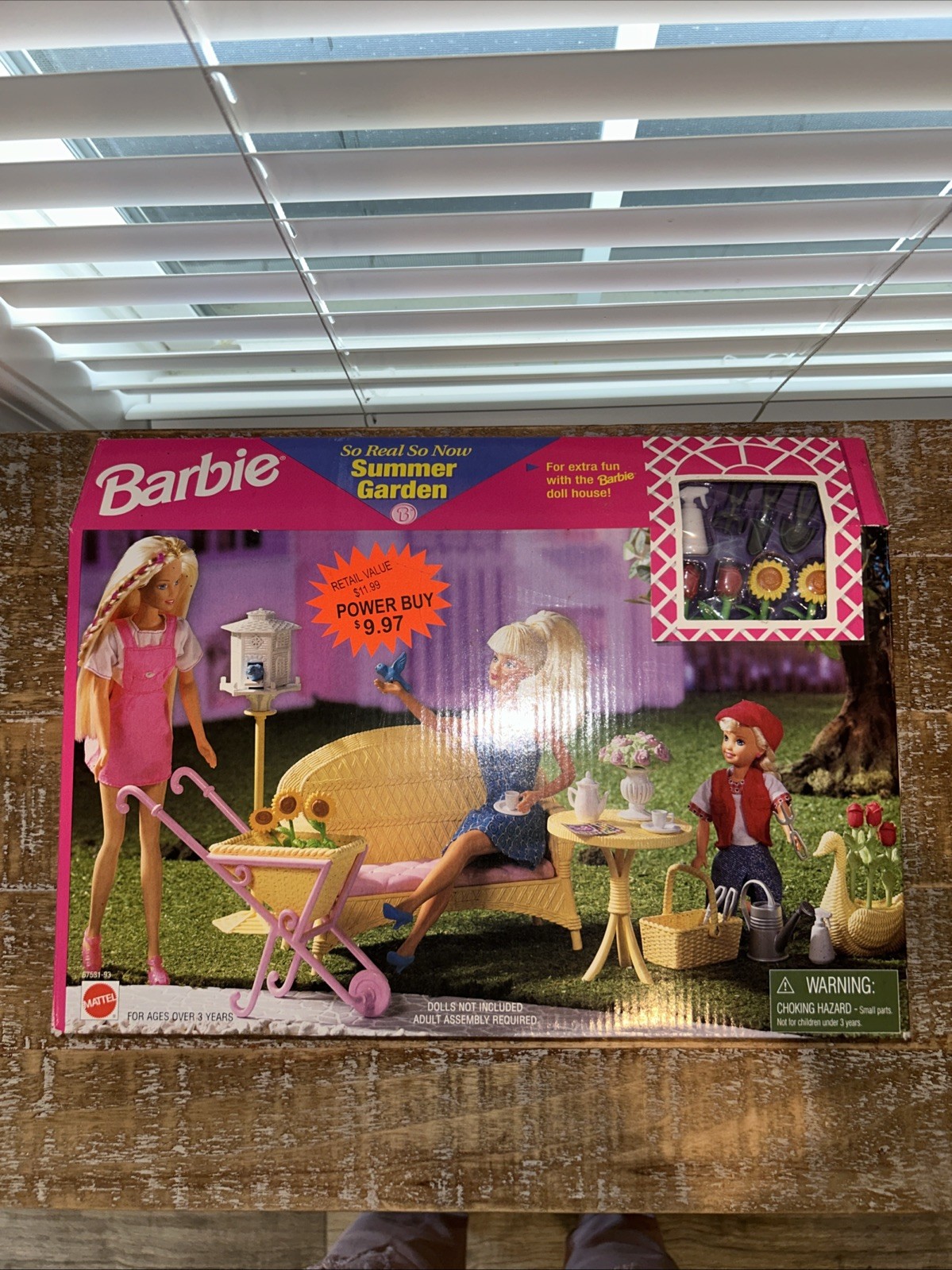 Barbie So Real So Now Summer Garden Vintage Rare #67531-93 Barbie So Real So Now Summer Garden Vintage Rare #67531-93