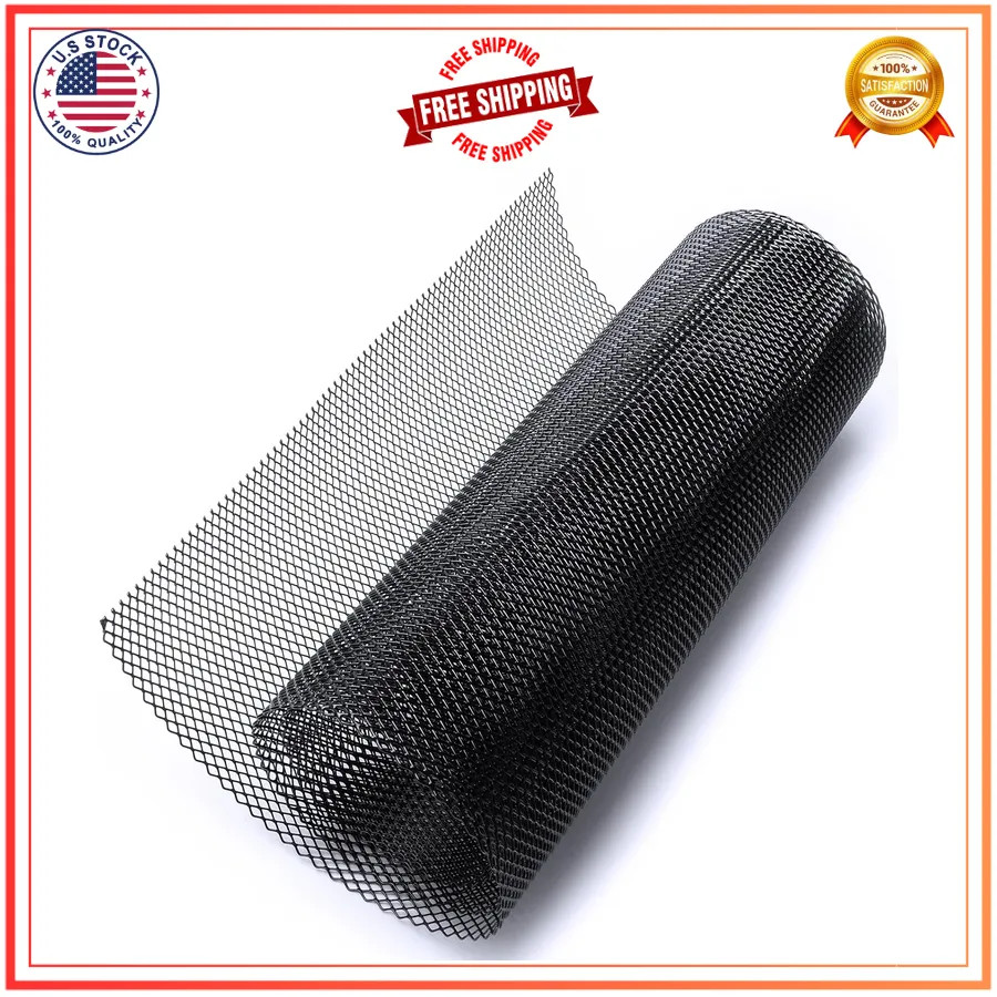 47 x 16 Inch Car Grill Mesh Metal Sheet Automotive Grille Replacement Mesh 47 x 16 Inch Car Grill Mesh Metal Sheet Automotive Grille Replacement Mesh