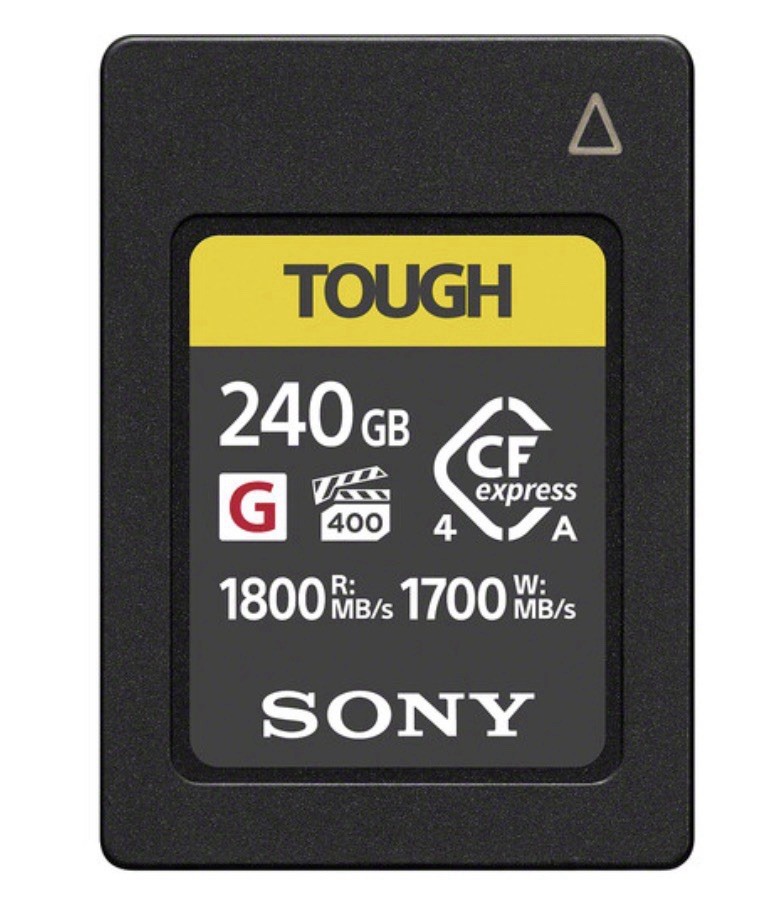Sony 240GB CFexpress Type A TOUGH Memory Card Sony 240GB CFexpress Type A TOUGH Memory Card