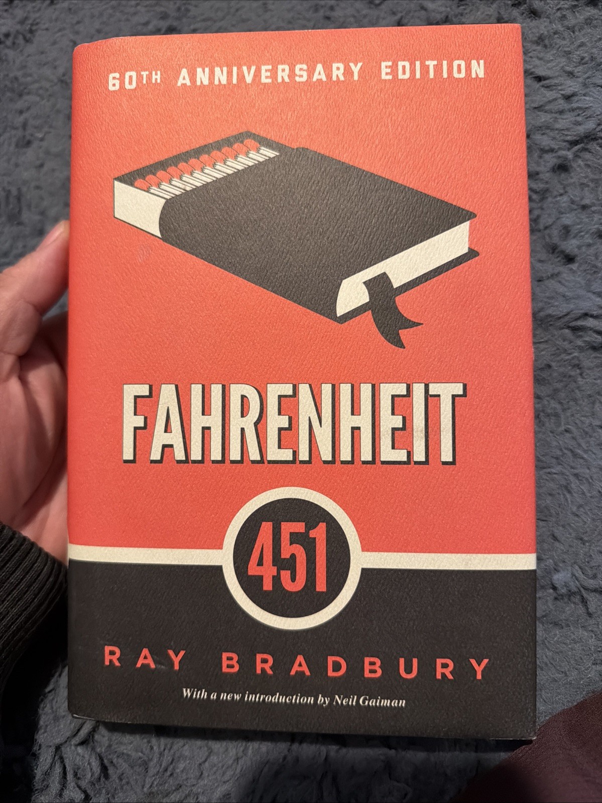 Fahrenheit 451 A Novel Ray Bradbury New Hardcover Dystopian Fiction Book D-602
